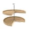 Rev-A-Shelf Maple Veneer, Light Brown, 31 in W, 26 in H, 21.43 in D, 21.43 in L, Light Brown 4WLS942-31P-52 - alternate 1